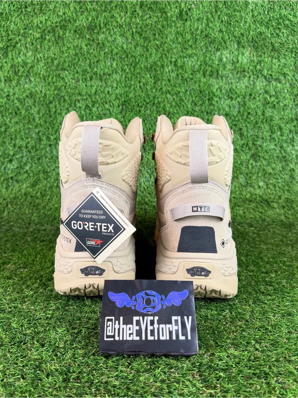 NEW Vans MTE Crestline GORE-TEX Waterproof Tan Hiking Tactical Boots Men’s 12